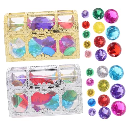 Supvox Großes Kunststoff diamanten Poolspielzeug und Vase Füller Glänzende Deko steine für Wasserspaß Tauchspielzeug und DIY Schatzkiste Zubehör Supvox Großes Kunststoff diamanten Poolspielzeug und Vase Füller Glänzende Deko steine für Wasserspaß Tauchspielzeug und DIY Schatzkiste Zubehör von Supvox
