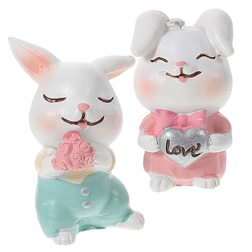 Supvox Hasenaufsatz für Kuchen Häschen-Kuchendekoration Hasen-Kuchen-Topper Kaninchendekoration Kaninchenfigur Häschen-Kuchenaufsatz für Mädchen Hasenfigur-Kuchenaufsatz Hasentiere Figur Supvox Hasenaufsatz für Kuchen Häschen-Kuchendekoration Hasen-Kuchen-Topper Kaninchendekoration Kaninchenfigur Häschen-Kuchenaufsatz für Mädchen Hasenfigur-Kuchenaufsatz Hasentiere Figur von Supvox