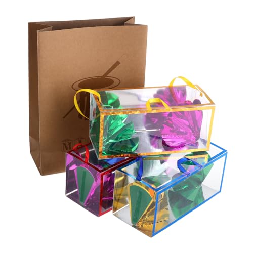 Supvox Leerer Papiertüte Trick Magische Illusion für Bühnenaufführungen Witziges Gimmick Blumen aus Leerem Sack für Partys und Zaubershows von Supvox