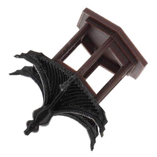 Supvox Miniatur Pavillon Deko Feiner Asiatischer Gartenpavillon für Aquarium Zubehör Büro Tischdekoration Realistische Mikrolandschaft Sandtisch Ornament von Supvox