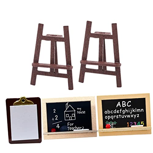 Supvox Miniatur Staffelei Langlebiges Mini Malwerkzeug DIY Mini Haus Dekoration Künstler Zubehör Realistisches Puppenhaus Accessoire Supvox Miniatur Staffelei Langlebiges Mini Malwerkzeug DIY Mini Haus Dekoration Künstler Zubehör Realistisches Puppenhaus Accessoire von Supvox