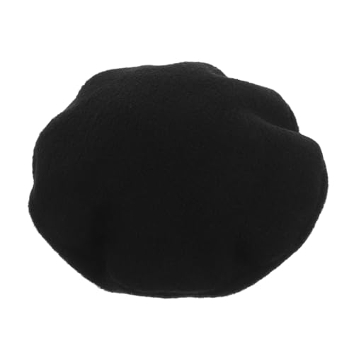 Supvox Miniatur baskenmütze Baumwolle Puppenhut Wollmütze für Puppenkleidung Zubehör Beret Spielzeugmütze für Bastelbedarf Partydeko von Supvox