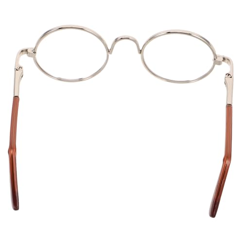 Supvox Miniatur-puppenbrille, Runde Brille Für Puppen, Zum Anziehen, DIY-zubehör Für Puppenhaus, Basteln, Puppenbrille, Fotografie-Requisiten Supvox Miniatur-puppenbrille, Runde Brille Für Puppen, Zum Anziehen, DIY-zubehör Für Puppenhaus, Basteln, Puppenbrille, Fotografie-Requisiten von Supvox