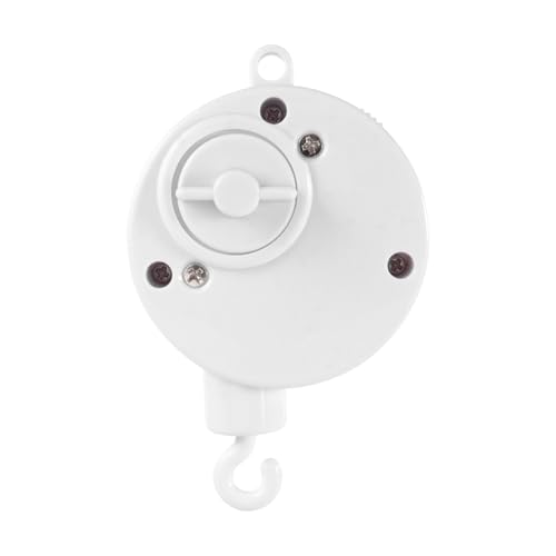 Supvox Mobile Musikspieluhr mit Plunger Haken Aufziehbare Spieluhr für Babybett Weiß Drehbarer Haken mit Pausenfunktion DIY Musik Mobile SEH Hörentwicklung Supvox Mobile Musikspieluhr mit Plunger Haken Aufziehbare Spieluhr für Babybett Weiß Drehbarer Haken mit Pausenfunktion DIY Musik Mobile SEH Hörentwicklung von Supvox
