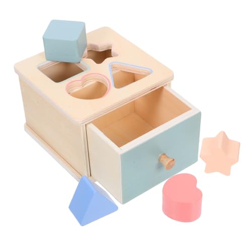 Supvox Montessori Farbform Sortierbox Holzspielzeug für Kleinkinder mit Lernspaß Farb und Formerkennung Kognitiver Fähigkeiten und Eltern Junge Mädchen Interaktion Supvox Montessori Farbform Sortierbox Holzspielzeug für Kleinkinder mit Lernspaß Farb und Formerkennung Kognitiver Fähigkeiten und Eltern Junge Mädchen Interaktion von Supvox