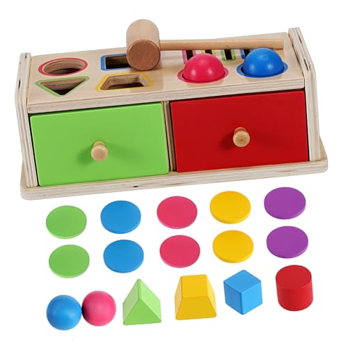Supvox Montessori Holz Formen Sortierbox Farbklassifikation Lernspielzeug für Kleinkinder Jahre Motorikförderndes Frühpädagogisches Montessori Spiel für Jungen und Mädchen Supvox Montessori Holz Formen Sortierbox Farbklassifikation Lernspielzeug für Kleinkinder Jahre Motorikförderndes Frühpädagogisches Montessori Spiel für Jungen und Mädchen von Supvox