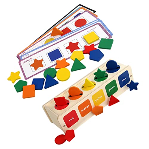 Supvox Montessori Lernspielzeug Holz Formen Sortierbox Bunte Motorische Robustes Pädagogisches Sensorikspielzeug für Kleinkinder und Junge Mädchen Ab Monaten Fördert Konzentration und Supvox Montessori Lernspielzeug Holz Formen Sortierbox Bunte Motorische Robustes Pädagogisches Sensorikspielzeug für Kleinkinder und Junge Mädchen Ab Monaten Fördert Konzentration und von Supvox