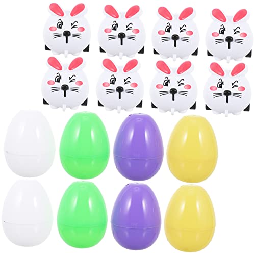 Supvox Osterfüllset mit Bunten Befüllbaren Eiern und Hasen Hasen Eier für Ostereiersuchen Partyzubehör und Kreative Bastelideen Supvox Osterfüllset mit Bunten Befüllbaren Eiern und Hasen Hasen Eier für Ostereiersuchen Partyzubehör und Kreative Bastelideen von Supvox
