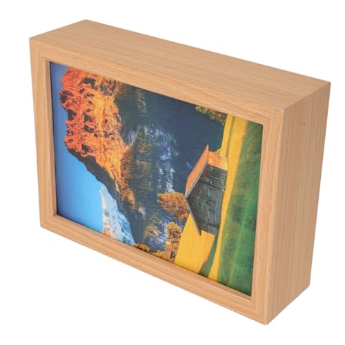 Supvox Photo Frames Piggy Bank Mini sicher für Schmuck Bargeldorganisator Aufbewahrungsbehälter für Fotos Bilderrahmen sicher Bildspeicherbehälter versteckter Geldbehälter hölzern Supvox Photo Frames Piggy Bank Mini sicher für Schmuck Bargeldorganisator Aufbewahrungsbehälter für Fotos Bilderrahmen sicher Bildspeicherbehälter versteckter Geldbehälter hölzern von Supvox