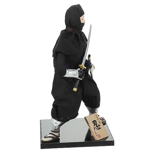 Supvox Puppe Gemacht Ninjas Kimono Puppe Samurai Puppen Schreibtisch Dekoration Im Japanischen Stil Artware Vintage Stil Japanische Puppe Japanische Traditionelle Puppen Japanische von Supvox