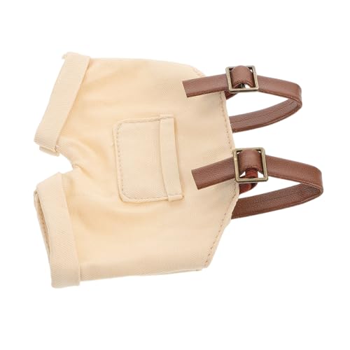Supvox Puppen Hosenträger Outfit Wechselbare Stilvolle Overalls für Plüschpuppen Charmante Einzigartige Kleidung für Baumwollpuppen und Anzieh Accessoires für Kreative Rollenspiele von Supvox