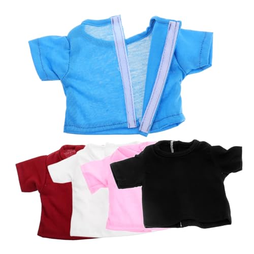 Supvox Puppenkleidung Puppenmode Puppenoutfits Puppen Bekleidung Kleidung Puppenbekleidung Puppen Fashion Mode für Puppen Puppenaccessoires Puppen Outfit Set Stoff von Supvox