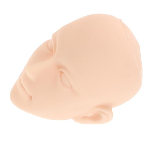 Supvox Puppenkopf Verkleiden Schaufensterpuppenkopf Zubehör Für Die Puppenherstellung Puppenköpfe Zum Basteln Mini-zubehör Für Puppen Puppenteile Üben Sie Make-up-Mannequin-Kopf Plastik von Supvox