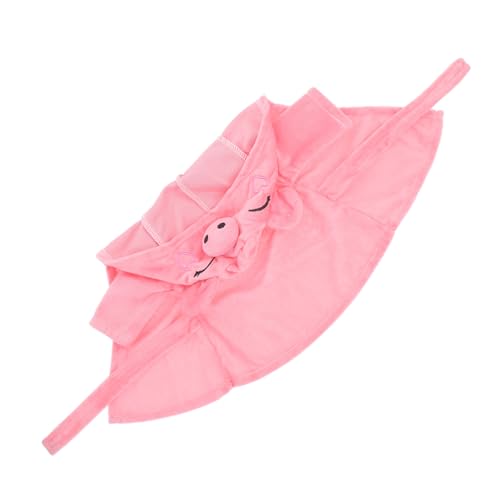 Supvox Puppenpyjama Babypuppenkleidung Plüsch Zubehör Kompakte Puppenkleidung Puppendeko Für Puppen Ersetzen Kleidung Wiederverwendbares Puppenkostüm Rosa Flanell von Supvox