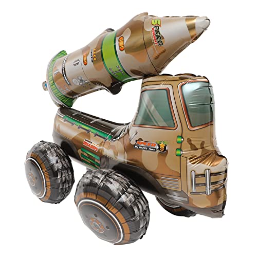 Supvox Raketenauto -ballon Party Camo-luftballons Lkw-ballon Geburtstagsballons Für Jungen Geburtstag Luftballons Ballons Dekorationen Zahlenballons Tarnung Aluminiumfolie Supvox Raketenauto -ballon Party Camo-luftballons Lkw-ballon Geburtstagsballons Für Jungen Geburtstag Luftballons Ballons Dekorationen Zahlenballons Tarnung Aluminiumfolie von Supvox