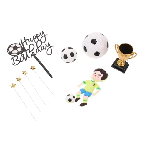 Supvox Realistische Spielerfiguren Fußball Motivtopper für Sportfeiern und Geburtstagsfeiern Supvox Realistische Spielerfiguren Fußball Motivtopper für Sportfeiern und Geburtstagsfeiern von Supvox