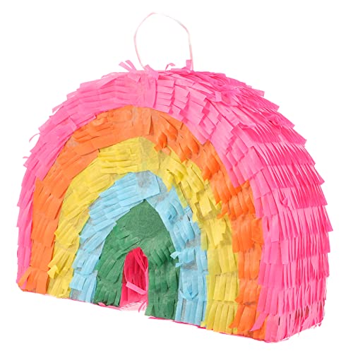 Supvox Regenbogen-piñata Geburtstag Piñata Für Kinderpartys Kleine Piñatas Mini Geburtstags-pinata- Hängende Regenbogenpinata Hängender Regenbogen Mit Dekoration Mädchen Papier Bunt Supvox Regenbogen-piñata Geburtstag Piñata Für Kinderpartys Kleine Piñatas Mini Geburtstags-pinata- Hängende Regenbogenpinata Hängender Regenbogen Mit Dekoration Mädchen Papier Bunt von Supvox