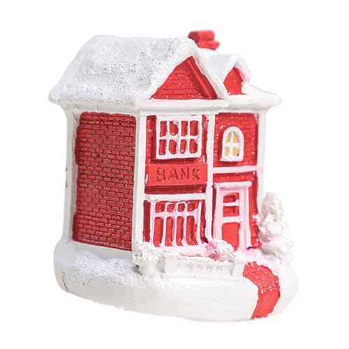 Supvox Schneehaus aus Harz weihnachtsdeko weihnachtsfest Winterliche Dekoration weihnachtsfigur weihnachtsornament Dorfladenhaus Weihnachtsplätzchendosen weiße Keksdose Weihnachtsdorf rot Supvox Schneehaus aus Harz weihnachtsdeko weihnachtsfest Winterliche Dekoration weihnachtsfigur weihnachtsornament Dorfladenhaus Weihnachtsplätzchendosen weiße Keksdose Weihnachtsdorf rot von Supvox