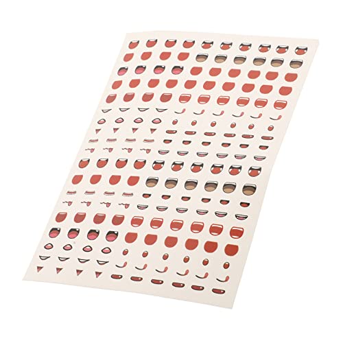 Supvox Selbstklebende Cartoon Mund Sticker für DIY Clay Figuren Bunte Animations Aufkleber Vielseitig Verwendbar für Bastelprojekte Bogen mit Verschiedenen Lustigen Mundmotiven Supvox Selbstklebende Cartoon Mund Sticker für DIY Clay Figuren Bunte Animations Aufkleber Vielseitig Verwendbar für Bastelprojekte Bogen mit Verschiedenen Lustigen Mundmotiven von Supvox