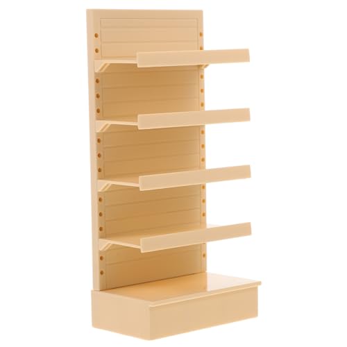 Supvox Spielzeugregal Möbel Puppenhauszubehör Klein Miniatur-puppenhaus Puppenständer Anzeige Regale Für Puppenhäuser Miniaturen Mini-hausregal-Modell Mini-verzierung Mini-Regal Beige Abs Supvox Spielzeugregal Möbel Puppenhauszubehör Klein Miniatur-puppenhaus Puppenständer Anzeige Regale Für Puppenhäuser Miniaturen Mini-hausregal-Modell Mini-verzierung Mini-Regal Beige Abs von Supvox