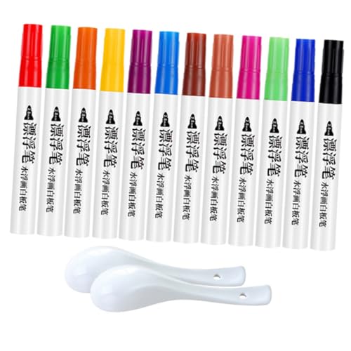 Supvox Teiliges Wasser Malstifte mit Schwebender Farbe Abwischbare Whiteboard Marker Leicht und Ergonomisch Kreative Malstifte für Jungen und Mädchen Fördert Fantasie und Motorische Supvox Teiliges Wasser Malstifte mit Schwebender Farbe Abwischbare Whiteboard Marker Leicht und Ergonomisch Kreative Malstifte für Jungen und Mädchen Fördert Fantasie und Motorische von Supvox