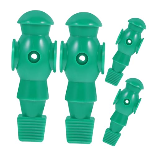 Supvox Tischfußballfiguren-Set 4-teilig Harz Fußballspieler Standardstange Kompatibel Mit Tischfußballmaschinen-zubehör von Supvox