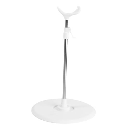 Supvox Verstellbarer Puppenständer aus Edelstahl und Kunststoff Universeller Halter für Große Puppen Stabiler Metallrahmen für Puppenzubehör und Spielzimmertischordnung von Supvox