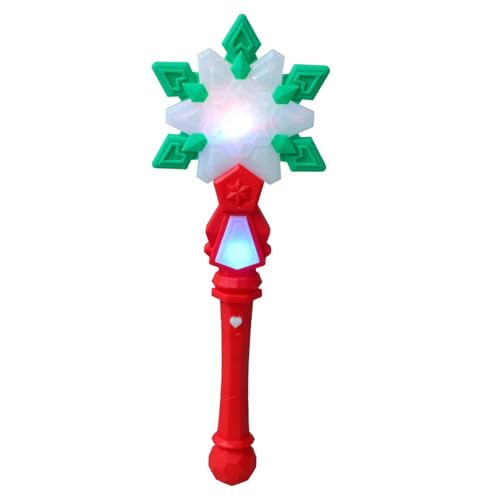 Supvox Weihnachts Glitzerstab Cosplay Schneeflockenstab Kostüm Cosplay Zubehör Party Schneeflockenstab Für Geburtstagskinder Leuchtender Zauberstab LED Supvox Weihnachts Glitzerstab Cosplay Schneeflockenstab Kostüm Cosplay Zubehör Party Schneeflockenstab Für Geburtstagskinder Leuchtender Zauberstab LED von Supvox