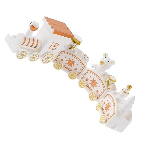 Supvox Weihnachtsdekoration Weihnachtszug Für Festliche Tischdekoration Teiliges Geschenkidee Für Weihnachten Und Geburtstage Weiße Ausführung Supvox Weihnachtsdekoration Weihnachtszug Für Festliche Tischdekoration Teiliges Geschenkidee Für Weihnachten Und Geburtstage Weiße Ausführung von Supvox