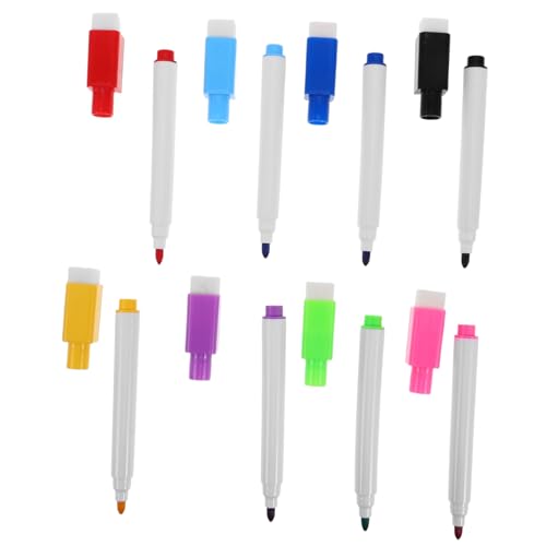 Supvox Whiteboard-Stift Trocken abwischbare Marker für Kleinkinder magnetischer trocken abwischbarer Marker trocken abwischbare Marker mit feiner Spitze Plastik Supvox Whiteboard-Stift Trocken abwischbare Marker für Kleinkinder magnetischer trocken abwischbarer Marker trocken abwischbare Marker mit feiner Spitze Plastik von Supvox