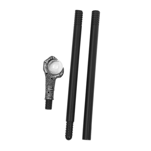 Supvox -requisiten Party Halloween-zuckerrohr-requisite Halloween-cosplay-zubehör Ägyptischer Stock Dekorative Anzieh-requisite Halloween Liefert Silver Plastik von Supvox