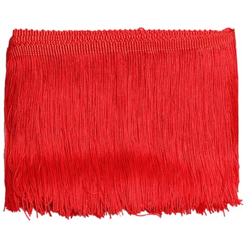 10 Yards 10cm Fransenbesatz Seide Fransen Quaste Fransenborte Fransenband Schnittfranse Dekoband Zierband Dekoborte Tanzfransen Nähzubehör für DIY Basteln Apparel Kleidung,Kostüme,Nähen,Dekoration 10 Yards 10cm Fransenbesatz Seide Fransen Quaste Fransenborte Fransenband Schnittfranse Dekoband Zierband Dekoborte Tanzfransen Nähzubehör für DIY Basteln Apparel Kleidung,Kostüme,Nähen,Dekoration von Surakey