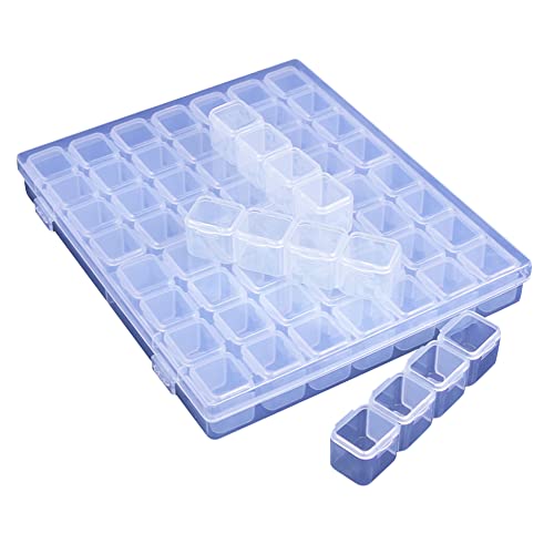 5D Diamant Painting Zubehör Box,56 Stück Klare Diamantboxen Perle Nagel Kunst Aufbewahrung Behälter Diamant Malerei Aufbewahrungsbox Diamant Malerei Zubehör DIY Basteln Schmuck Strass Organizer 5D Diamant Painting Zubehör Box,56 Stück Klare Diamantboxen Perle Nagel Kunst Aufbewahrung Behälter Diamant Malerei Aufbewahrungsbox Diamant Malerei Zubehör DIY Basteln Schmuck Strass Organizer von Surakey