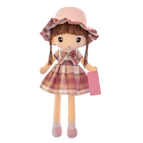 60CM Kuschelpuppe Weiche Stoffpuppe mit Kleidung und Haar für Kinder Mädchen von 0-5 Jahren, Baby Mädchen Geschenke Baby Puppe Doll Taufgeschenk Plüschtier Handmade Textilpuppen Gefüllte Puppen 60CM Kuschelpuppe Weiche Stoffpuppe mit Kleidung und Haar für Kinder Mädchen von 0-5 Jahren, Baby Mädchen Geschenke Baby Puppe Doll Taufgeschenk Plüschtier Handmade Textilpuppen Gefüllte Puppen von Surakey