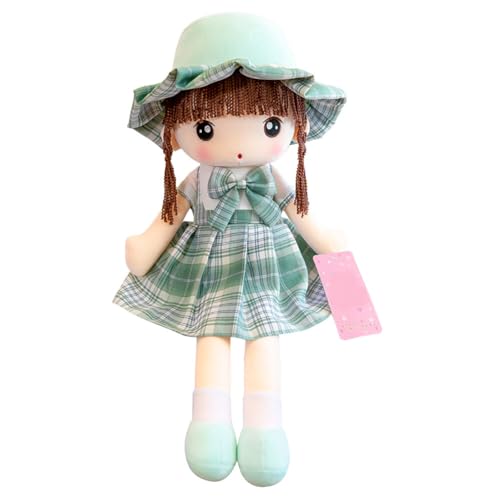 60CM Kuschelpuppe Weiche Stoffpuppe mit Kleidung und Haar für Kinder Mädchen von 0-5 Jahren, Baby Mädchen Geschenke Baby Puppe Doll Taufgeschenk Plüschtier Handmade Textilpuppen Gefüllte Puppen 60CM Kuschelpuppe Weiche Stoffpuppe mit Kleidung und Haar für Kinder Mädchen von 0-5 Jahren, Baby Mädchen Geschenke Baby Puppe Doll Taufgeschenk Plüschtier Handmade Textilpuppen Gefüllte Puppen von Surakey