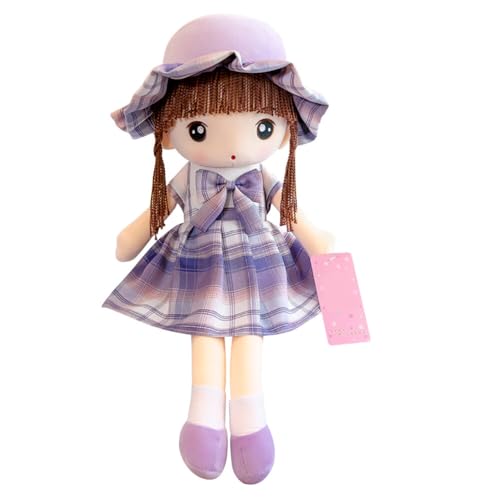 60CM Kuschelpuppe Weiche Stoffpuppe mit Kleidung und Haar für Kinder Mädchen von 0-5 Jahren, Baby Mädchen Geschenke Baby Puppe Doll Taufgeschenk Plüschtier Handmade Textilpuppen Gefüllte Puppen 60CM Kuschelpuppe Weiche Stoffpuppe mit Kleidung und Haar für Kinder Mädchen von 0-5 Jahren, Baby Mädchen Geschenke Baby Puppe Doll Taufgeschenk Plüschtier Handmade Textilpuppen Gefüllte Puppen von Surakey