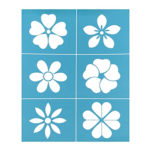 Blumen Siebdruck Schablone,Selbstklebend Druckschablone,Mesh-Siebdruck,Blumen Muster Wiederverwendbar Netzschablonen Zum Malen Auf T-Shirt Kissen Stoffbeutel Wand Wohnaccessoires Aus Holz - 28x22 cm Blumen Siebdruck Schablone,Selbstklebend Druckschablone,Mesh-Siebdruck,Blumen Muster Wiederverwendbar Netzschablonen Zum Malen Auf T-Shirt Kissen Stoffbeutel Wand Wohnaccessoires Aus Holz - 28x22 cm von Surakey