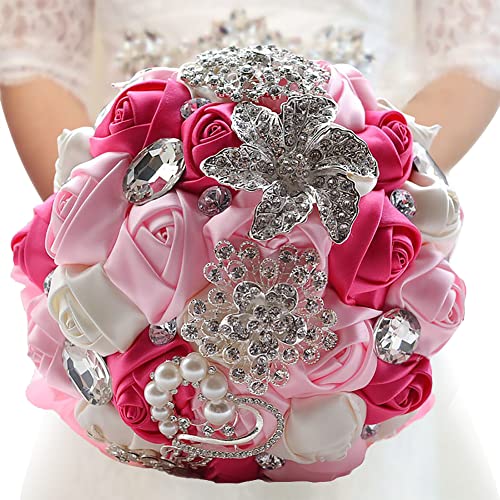 Handgemachte Brautstrauß Braut Satin Rosen Blumen Strass Perlen Brautstrauss Hochzeit Hochzeitssträuße künstlich Handwurf Blumenstrauß künstlich Rosen Hochzeit Blumen Brautjungfer Blumensträuße Handgemachte Brautstrauß Braut Satin Rosen Blumen Strass Perlen Brautstrauss Hochzeit Hochzeitssträuße künstlich Handwurf Blumenstrauß künstlich Rosen Hochzeit Blumen Brautjungfer Blumensträuße von Surakey