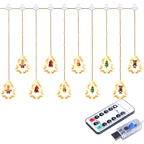 LED Weihnachtsbaum Sterne Lichterkette, Weihnachten Lichter für Zimmer, 3m 50er LED Weihnachtsdeko Lichtervorhang Innenlicht USB Betrieben für Innen/Außen Weihnachtsdeko Party Weihnachtsbaum Deko LED Weihnachtsbaum Sterne Lichterkette, Weihnachten Lichter für Zimmer, 3m 50er LED Weihnachtsdeko Lichtervorhang Innenlicht USB Betrieben für Innen/Außen Weihnachtsdeko Party Weihnachtsbaum Deko von Surakey