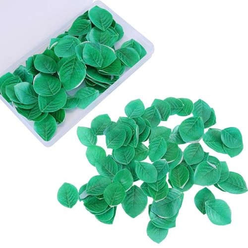Surakey 100 Stück Essbare Blätter Torten Deko, Essbare Grüne Blätter Kuchen Dekoration, Essbares Oblatenpapier, Kuchendekoration für Hawaii, Aloha, Sommer, Hochzeit, Geburtstag, Babyparty Surakey 100 Stück Essbare Blätter Torten Deko, Essbare Grüne Blätter Kuchen Dekoration, Essbares Oblatenpapier, Kuchendekoration für Hawaii, Aloha, Sommer, Hochzeit, Geburtstag, Babyparty von Surakey