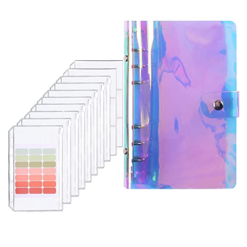 Surakey A6 Budget Planner Budget Binder/Ringbuch, PU Leder A6 Binder Notizbuch Notebook,6 Löcher Loseblatt Notizbuch mit 10 Binder Taschen und Druckverschluss Ringordner Tagebuch für Reisen Tagebuch Surakey A6 Budget Planner Budget Binder/Ringbuch, PU Leder A6 Binder Notizbuch Notebook,6 Löcher Loseblatt Notizbuch mit 10 Binder Taschen und Druckverschluss Ringordner Tagebuch für Reisen Tagebuch von Surakey
