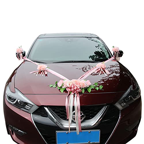 Surakey Hochzeit Auto Schmuck Braut Paar Rose Deko Autoschmuck Autodeko Auto Blumenschmuck Hochzeit Car Auto Blumen Wedding Dekoration Girlande Hochzeitsschmuck Hochzeitsauto Deko,Gold Surakey Hochzeit Auto Schmuck Braut Paar Rose Deko Autoschmuck Autodeko Auto Blumenschmuck Hochzeit Car Auto Blumen Wedding Dekoration Girlande Hochzeitsschmuck Hochzeitsauto Deko,Gold von Surakey