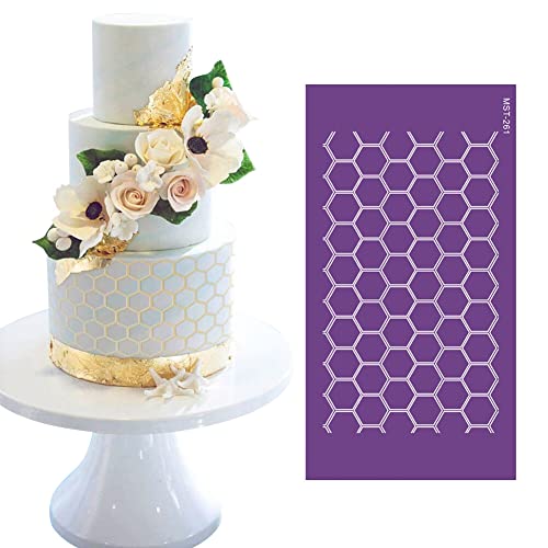 Torten Schablonen Kuchen Schablonen Blumen kuchenvorlagen Kuchen Dekoration Schablonen Tortendeko Kuchenbacken Schablonen Kuchendruckvorlagen Hohle Spitze Dekorationsform für DIY Kuchen von Surakey