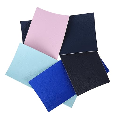 Surriba 5 Blau Lederpatches Selbstklebend, Kunstleder Flicken Reparaturset für Leder Ledersitz Motorrad Sofa Stühle DIY-Basteleien Lederband Art Surriba 5 Blau Lederpatches Selbstklebend, Kunstleder Flicken Reparaturset für Leder Ledersitz Motorrad Sofa Stühle DIY-Basteleien Lederband Art von Surriba