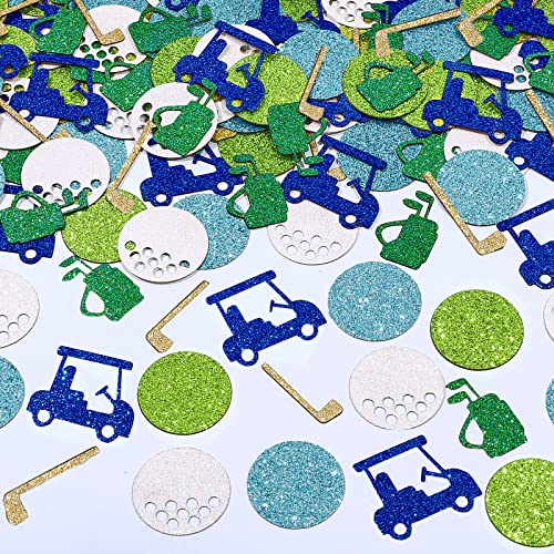 Sursurprise 200 Stück Golf-Konfetti für Tisch-Glitzer, Loch in einem ersten Geburtstag, Golf-Partyzubehör für Babyparty, Ruhestand Sursurprise 200 Stück Golf-Konfetti für Tisch-Glitzer, Loch in einem ersten Geburtstag, Golf-Partyzubehör für Babyparty, Ruhestand von Sursurprise