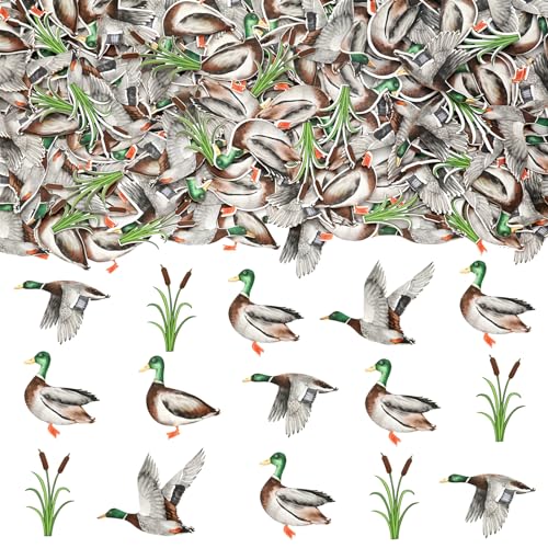 Sursurprise Ente Jagd Partei Dekorationen, 200pcs Stockente Konfetti für Tabelle, Stockente Geburtstag Party Supplies Sursurprise Ente Jagd Partei Dekorationen, 200pcs Stockente Konfetti für Tabelle, Stockente Geburtstag Party Supplies von Sursurprise