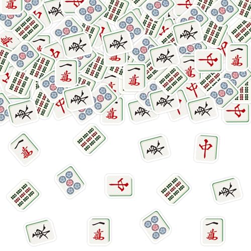 Sursurprise Mahjong Party Dekorationen, 200PCS Mah Jong Konfetti, Mahjong Tisch Streuung für Geburtstag Spiel Feier Party Zubehör Sursurprise Mahjong Party Dekorationen, 200PCS Mah Jong Konfetti, Mahjong Tisch Streuung für Geburtstag Spiel Feier Party Zubehör von Sursurprise
