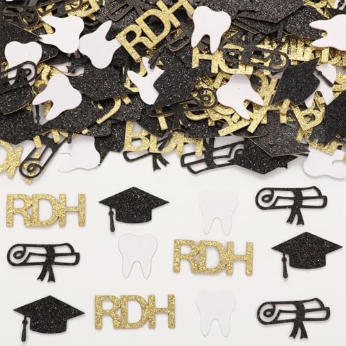 Sursurprise 200pcs RDH Graduierung Party Konfetti für Tabelle, Congrats Zahnarzt Dental School Dental Hygiene Arzt medizinische Graduierung Party Supplies Sursurprise 200pcs RDH Graduierung Party Konfetti für Tabelle, Congrats Zahnarzt Dental School Dental Hygiene Arzt medizinische Graduierung Party Supplies von Sursurprise