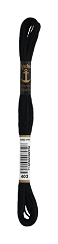Anchor 4635000-00403 Stickgarne, 100% Baumwolle, 403, 8m, 3 von Anchor Maia