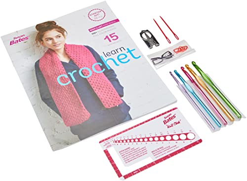 Susan Bates Red Heart My Crochet Teacher Häkeln, Strick, farblos, 1 Packung Susan Bates Red Heart My Crochet Teacher Häkeln, Strick, farblos, 1 Packung von Susan Bates